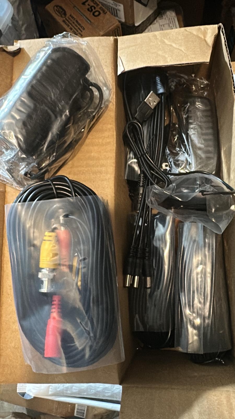 3000TVL Home Security System Surveillance DVR Camera Kits, 4Pcs Wired 5MP Poe IP