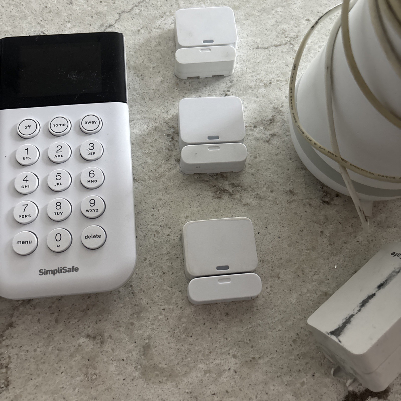Complete Simpli Safe Home Security System.
