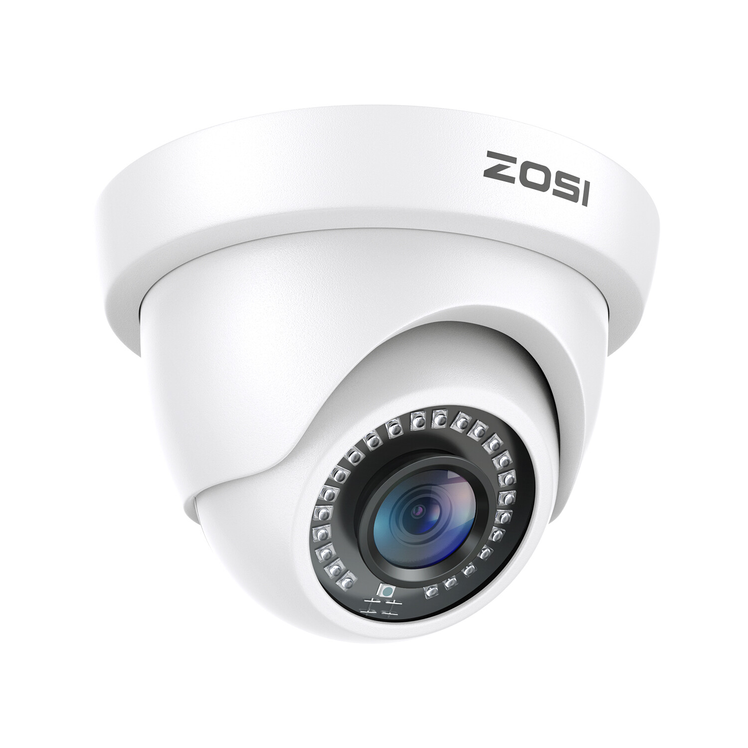 ZOSI Outdoor Dome Home Security Surveillance Camera 1080p HD 4in1 Night Vision