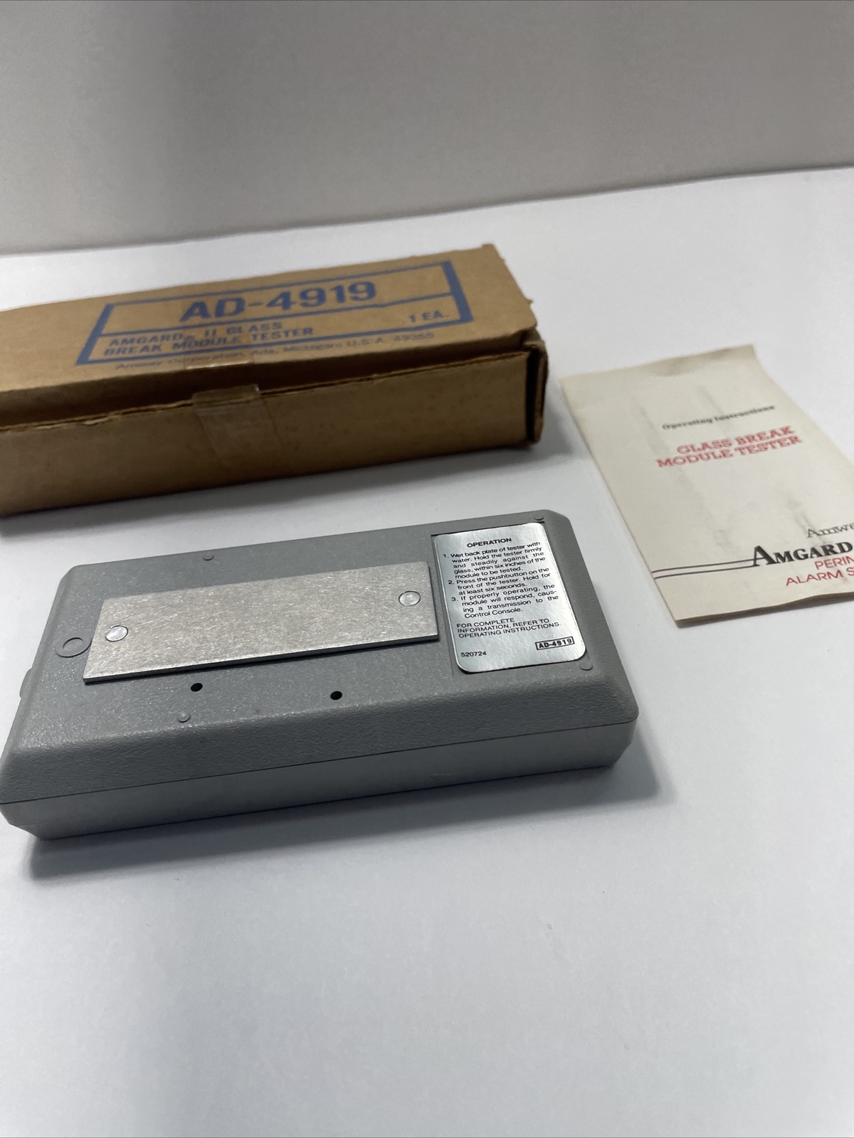 amway amgard 2 perimeter alarm remote keypad AD-4919
