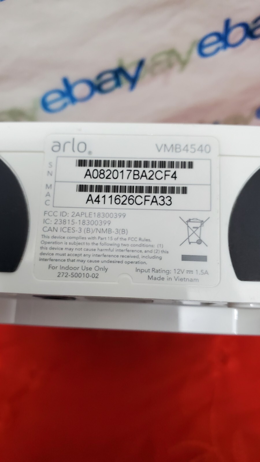 Arlo VMB4540 SmartHub Base Station for Arlo Security Pro 3 4 5S Ultra 2 Cameras