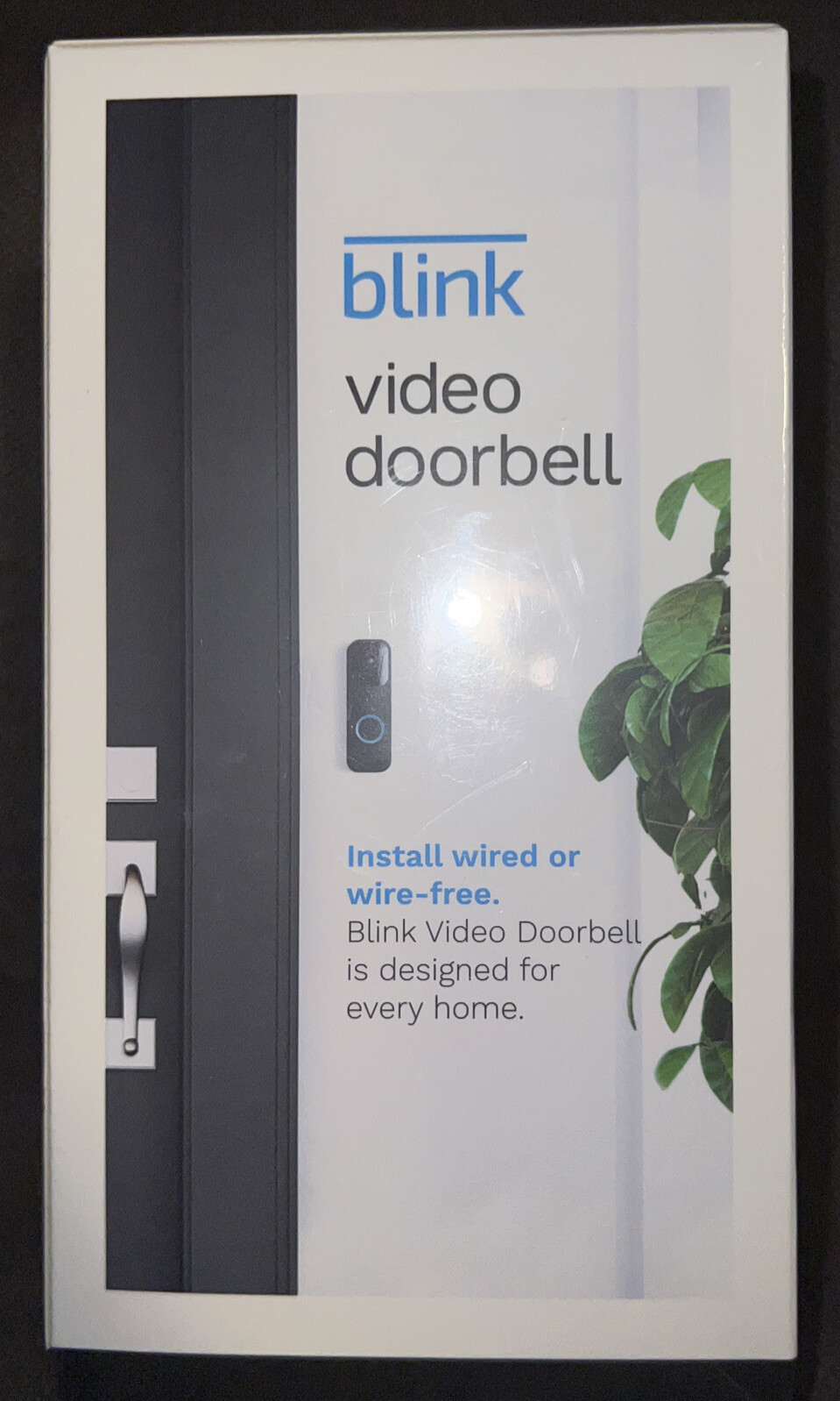 Blink Smart Video Doorbell?BLK Wired or Wireless Wi-fi Compatibility#B08SG2MS3V