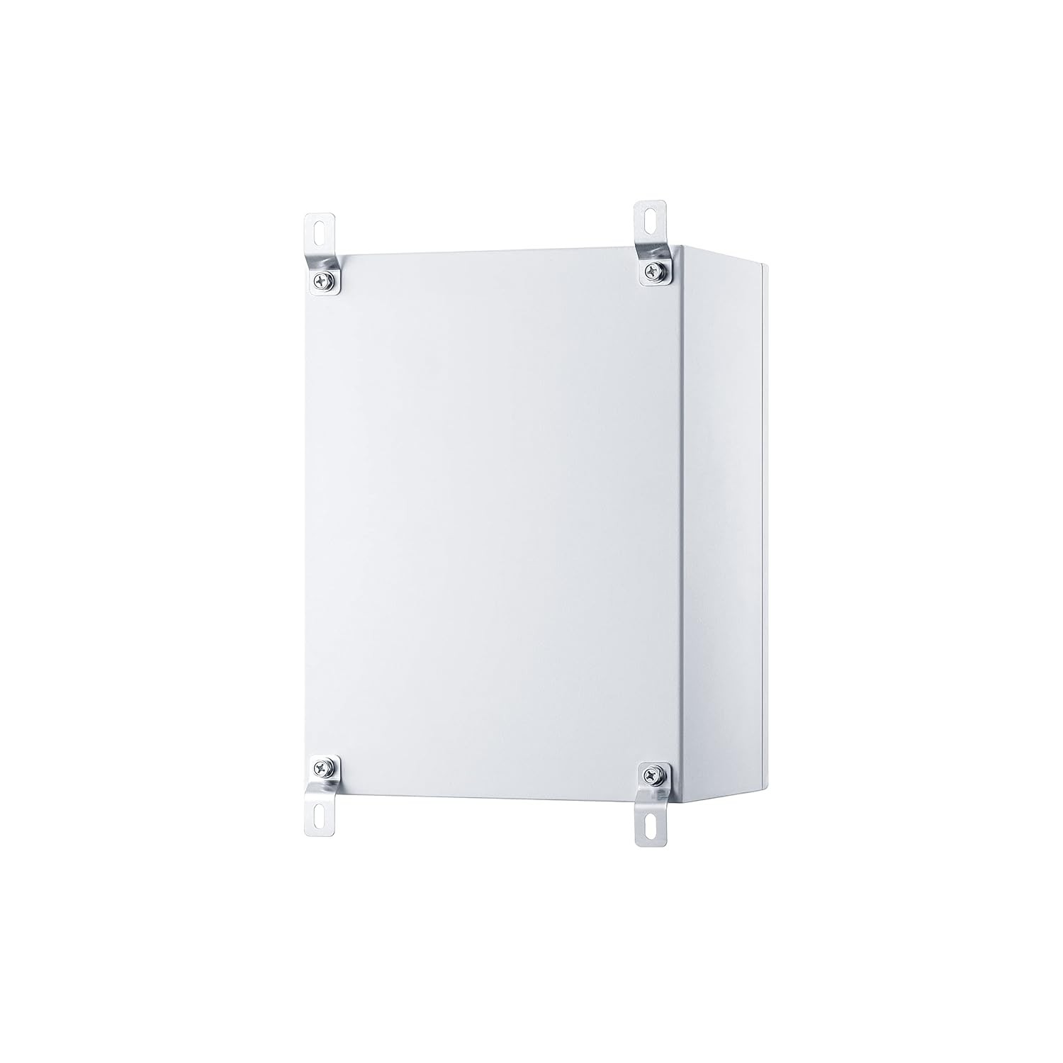 IP65 Weatherproof Metal Box 16" x 12" x 8", Silver