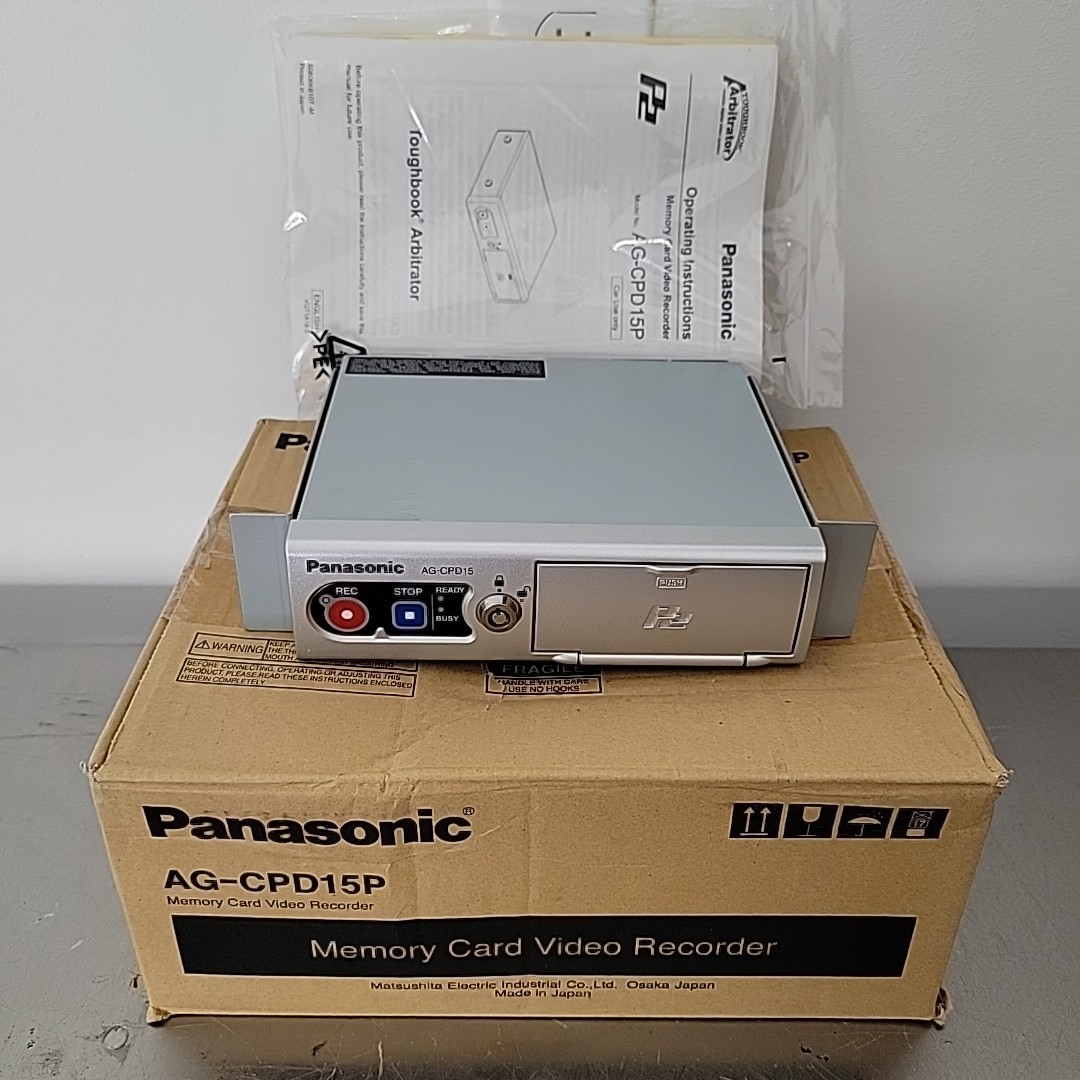 Panasonic Toughbook Arbitrator Police Car Video Camera Recorder DVR AG-CPD15P