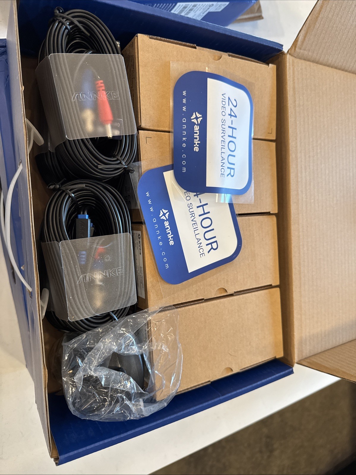 annke SecuritySyst8 cameras N04DC12VPO-250709-007 s/n GE1714406 AU-DW81KN000-OP