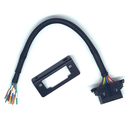 OBD2 J1962 Female to Open Pigtail Cable Bracket 16PIN OBDII Port 1 PC