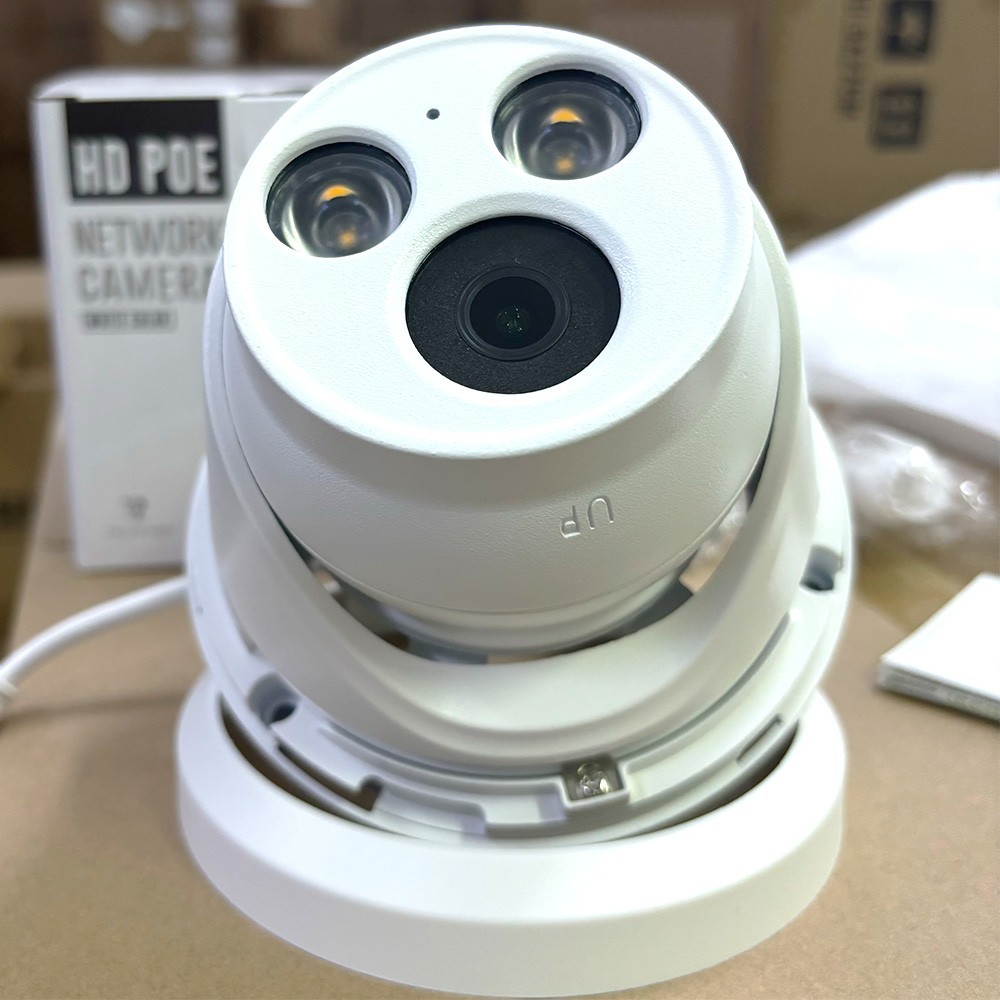 VIKYLIN 16CH NVR System Dual light Color+IR MIC POE 5MP Security camera kit Lot