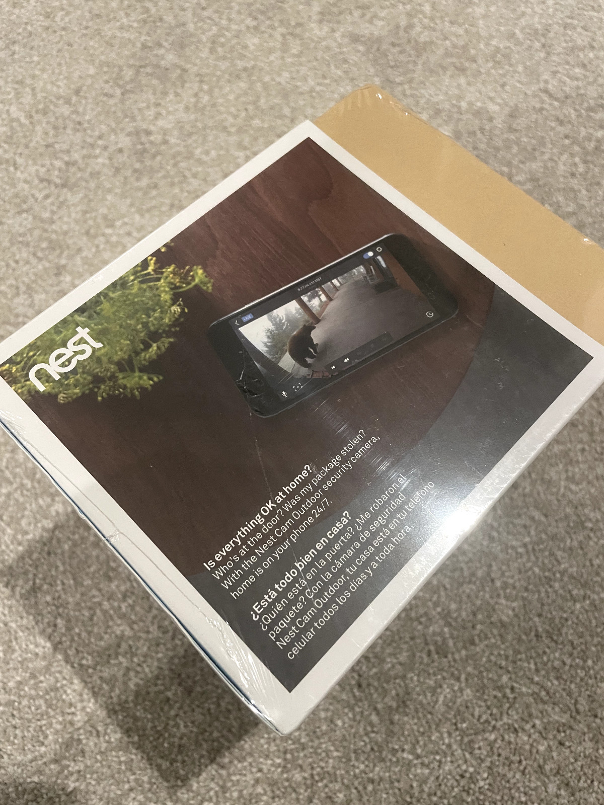 Nest NC2100ES Outdoor Security Camera 1st Gen New & Sealed
