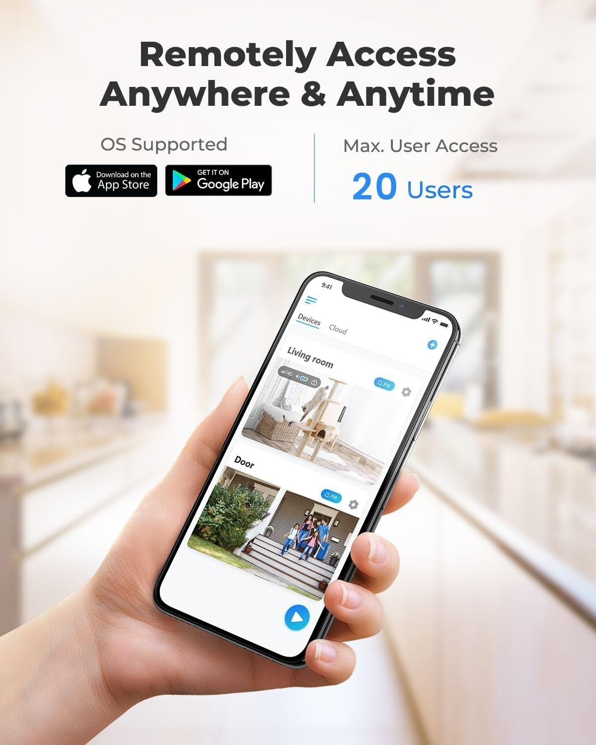 5MP HD Home Security Kit: 8CH Wired Cameras with App Control and Remote Access