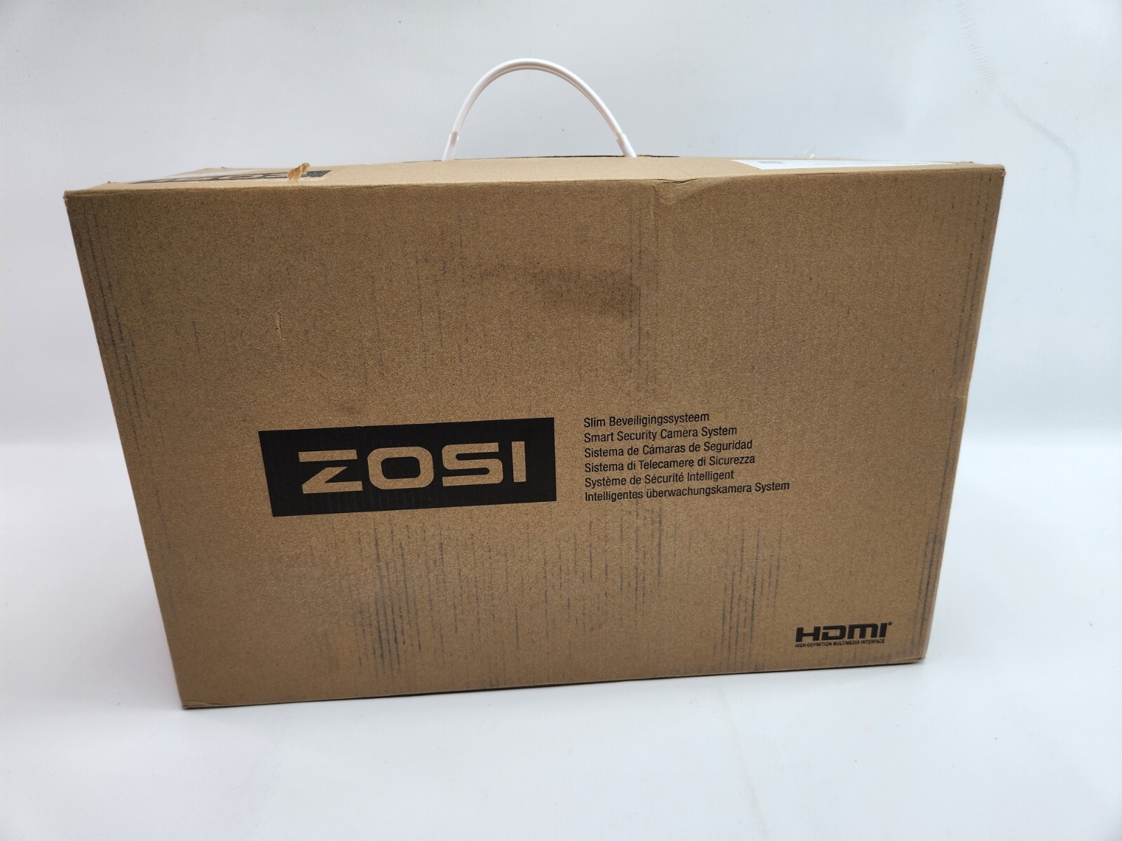 ZOSI 4 Camera Wired Security Bullet Camera System Indoor Outdoor Black 1080P