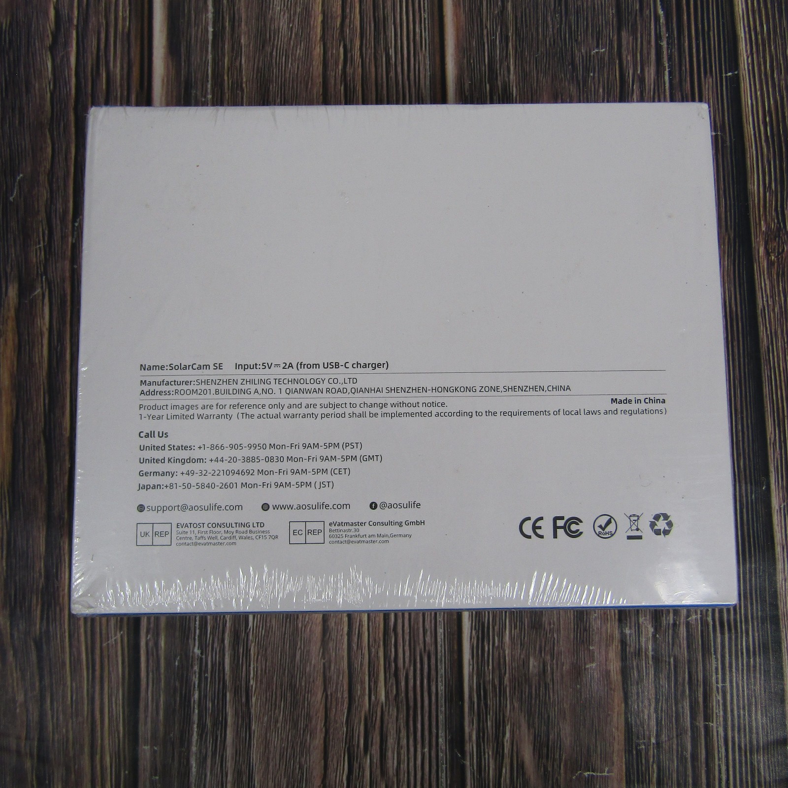OPEN BOX! AOSU 2-Pack SolarCam SE System Add-on Cameras, Requires Homebase