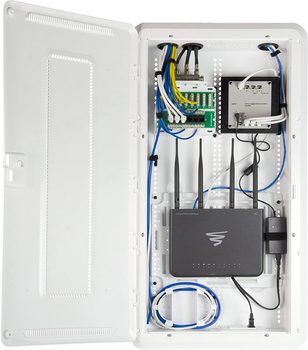 Legrand – OnQ ENP3050-NA WiFi Compatible, Electrical Box 30 inch, White