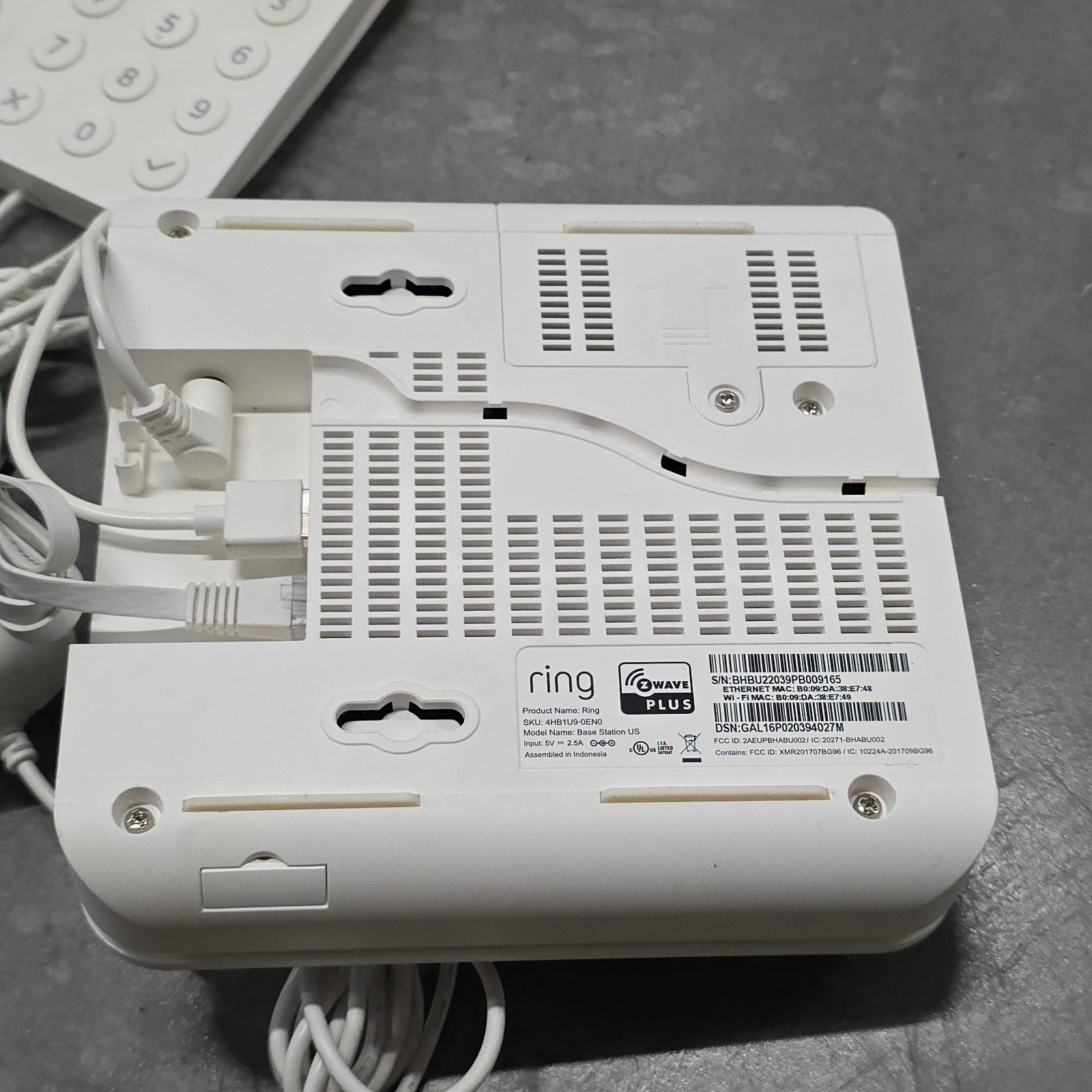 Ring Alarm Base Station US w/ Ring Keypad