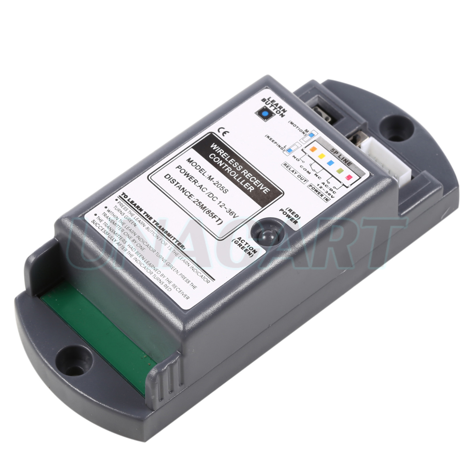 Auto Door Single Channel Remote Controller Exchanger 1 Receiver & 2 Transmitter
