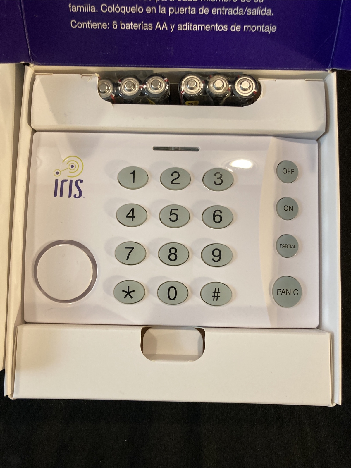 IRIS Safe and Secure Kit 651 Keypad Sensors Kit