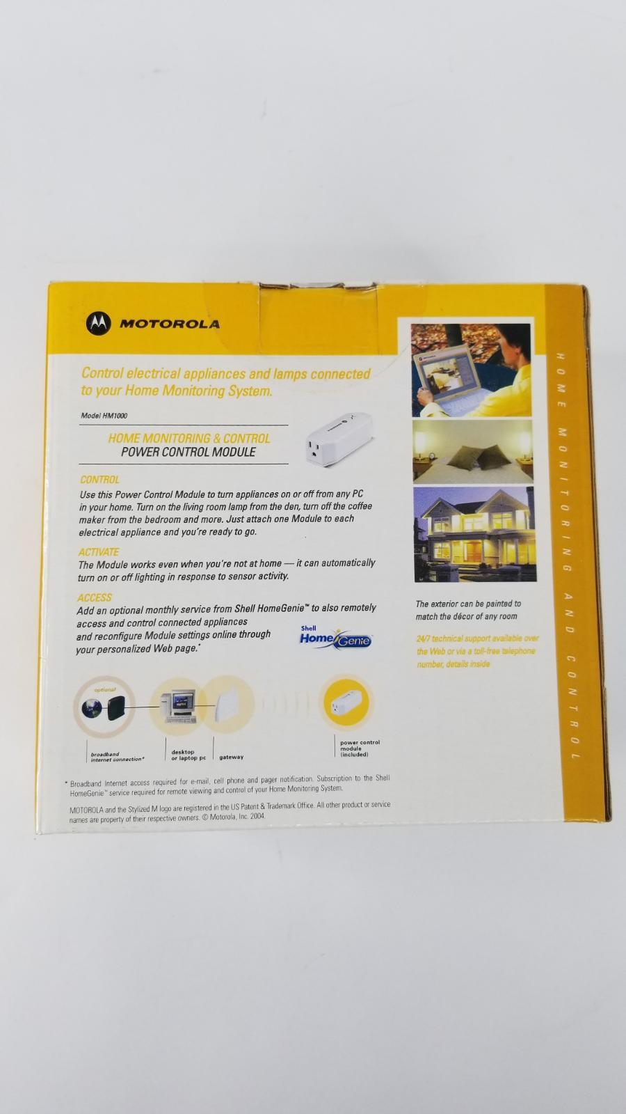 Motorola HM1000 Home Monitoring & Control Power Module – New
