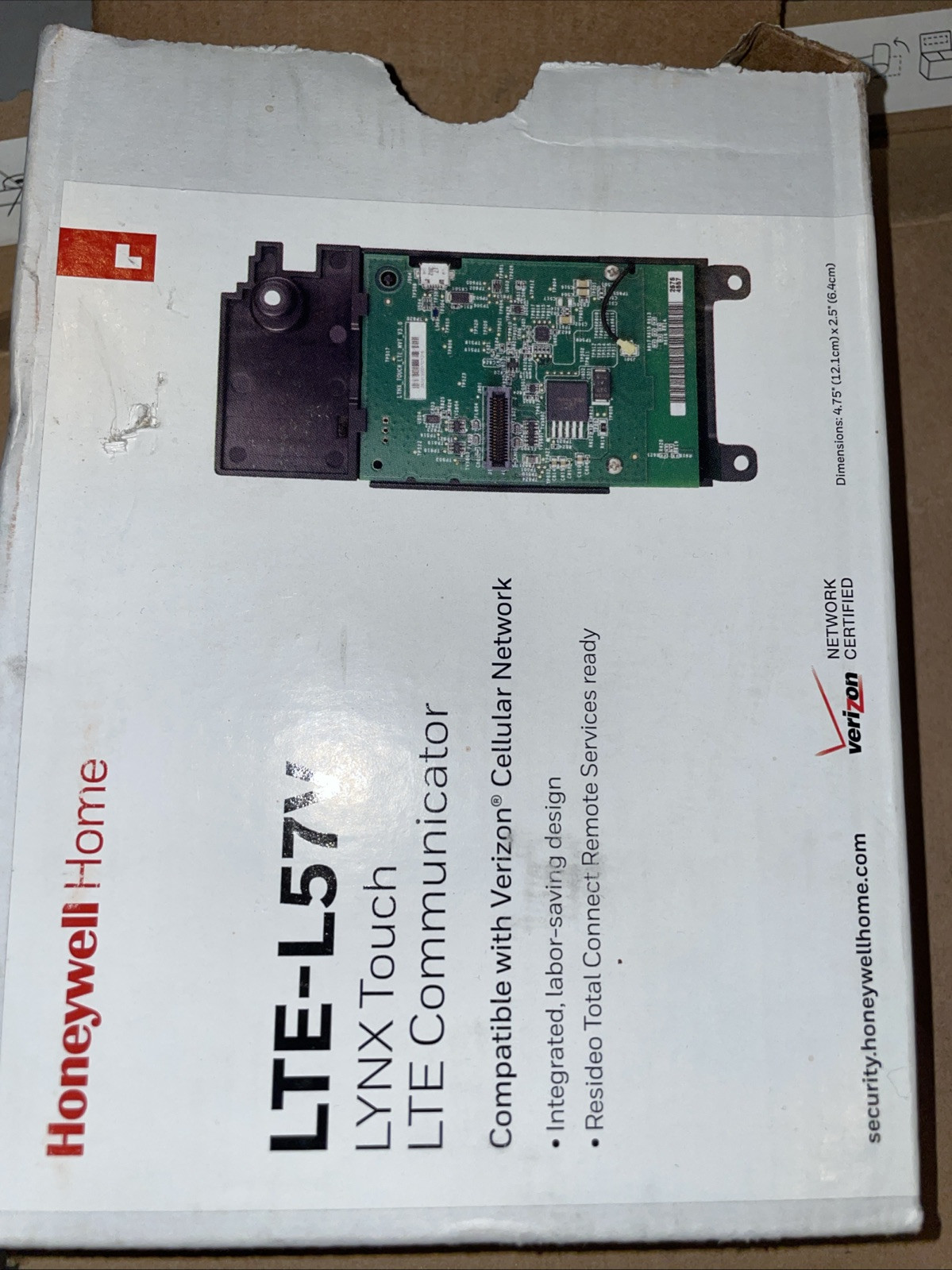 Honeywell LTE-L57V Verizon LTE Communicator Lynx Touch LTEL57V | New in Box