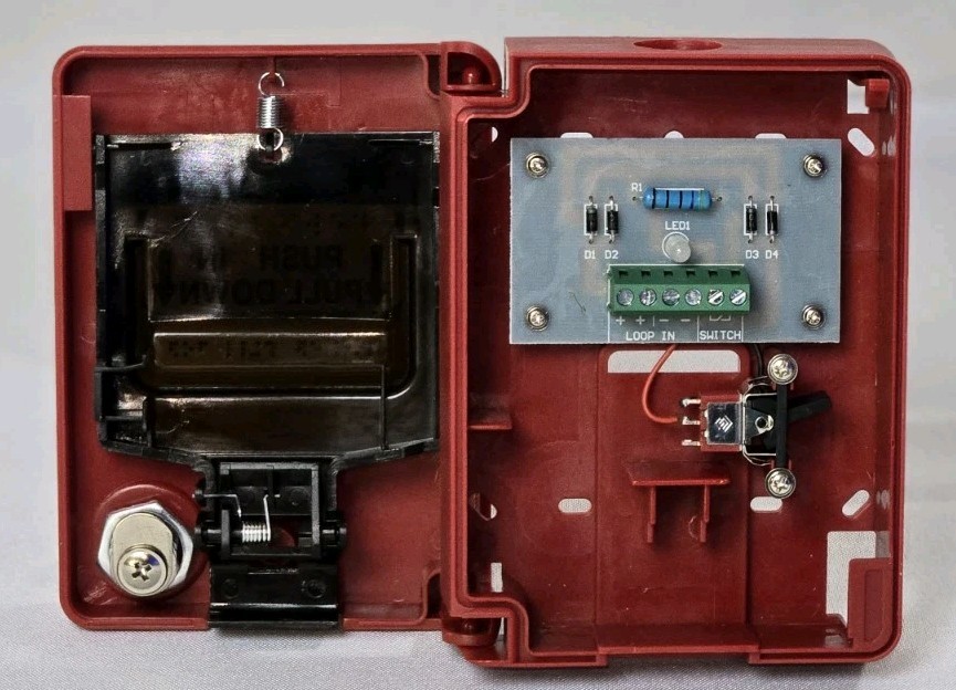 Emergency Alarm Station with Key Conventional Dual Action Manual Call Point P…