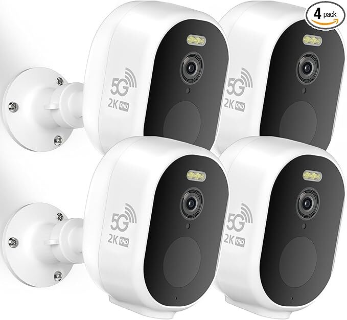 Security Cameras Wireless Outdoor, tuya 5g Security Camera, 2K HD Home Security