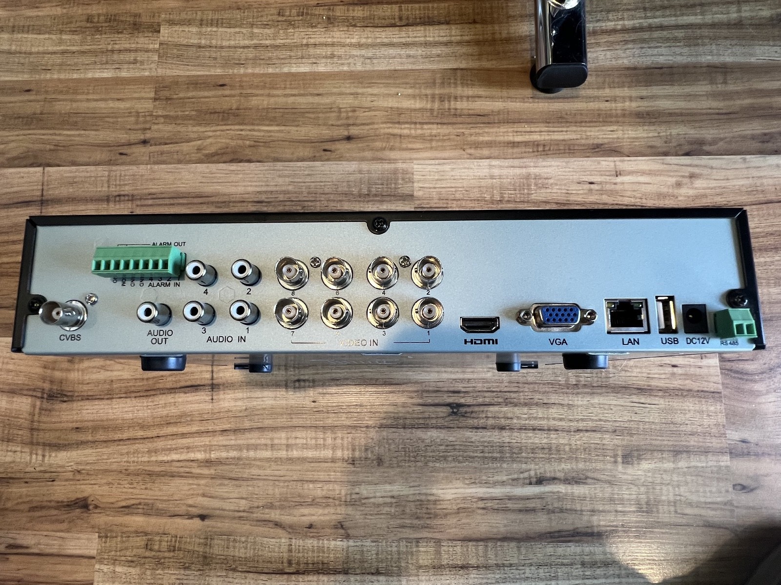 Used DVR Home Camera System with power source. Still functions, good for parts.