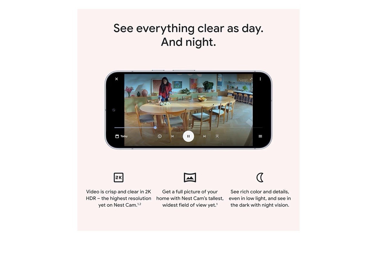 Google Nest Cam Indoor (Wired, 3rd Gen)