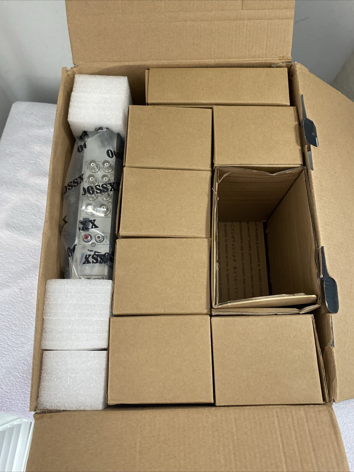 OOSSXX PoE+ DVR + 6 Cameras Set Why 8.0 Mega (4K) 25/30 FPS Network Camera Range