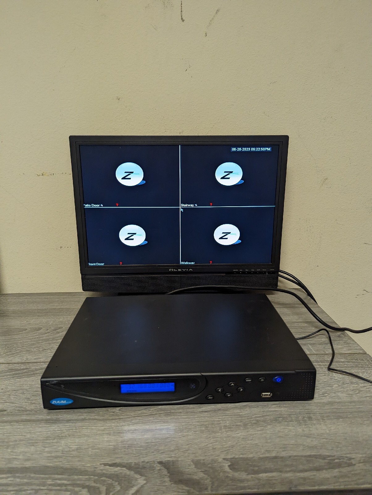 Zuum Media 1080P HDMI DVR Video Recorder for CCTV Security System
