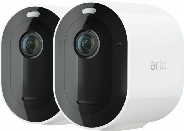 Arlo Pro 4 Wire Spotlight Security Camera – VMC4250P100NAS – White