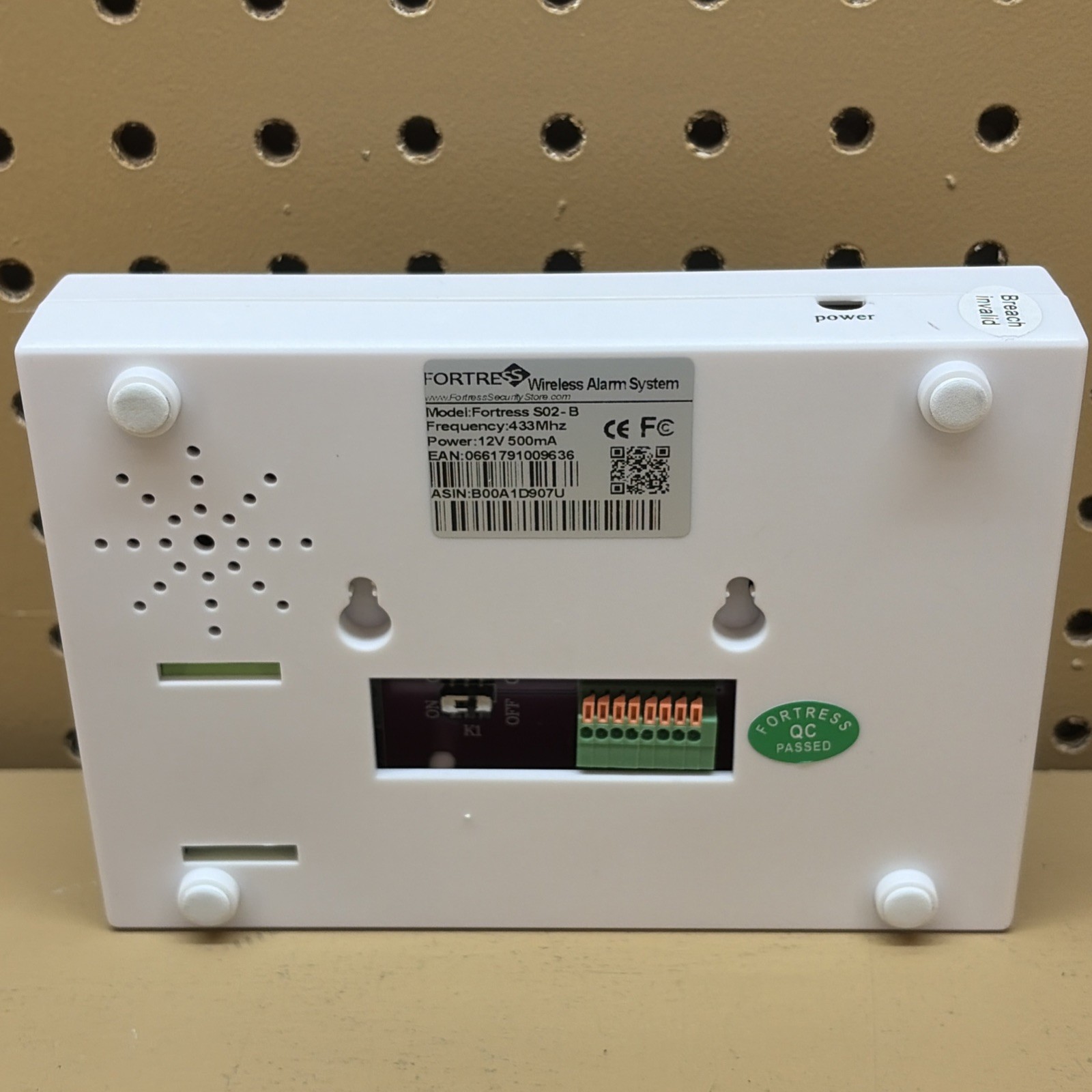 Fortress Home Security Store S02-B Wireless Security Alarm System Unit Only