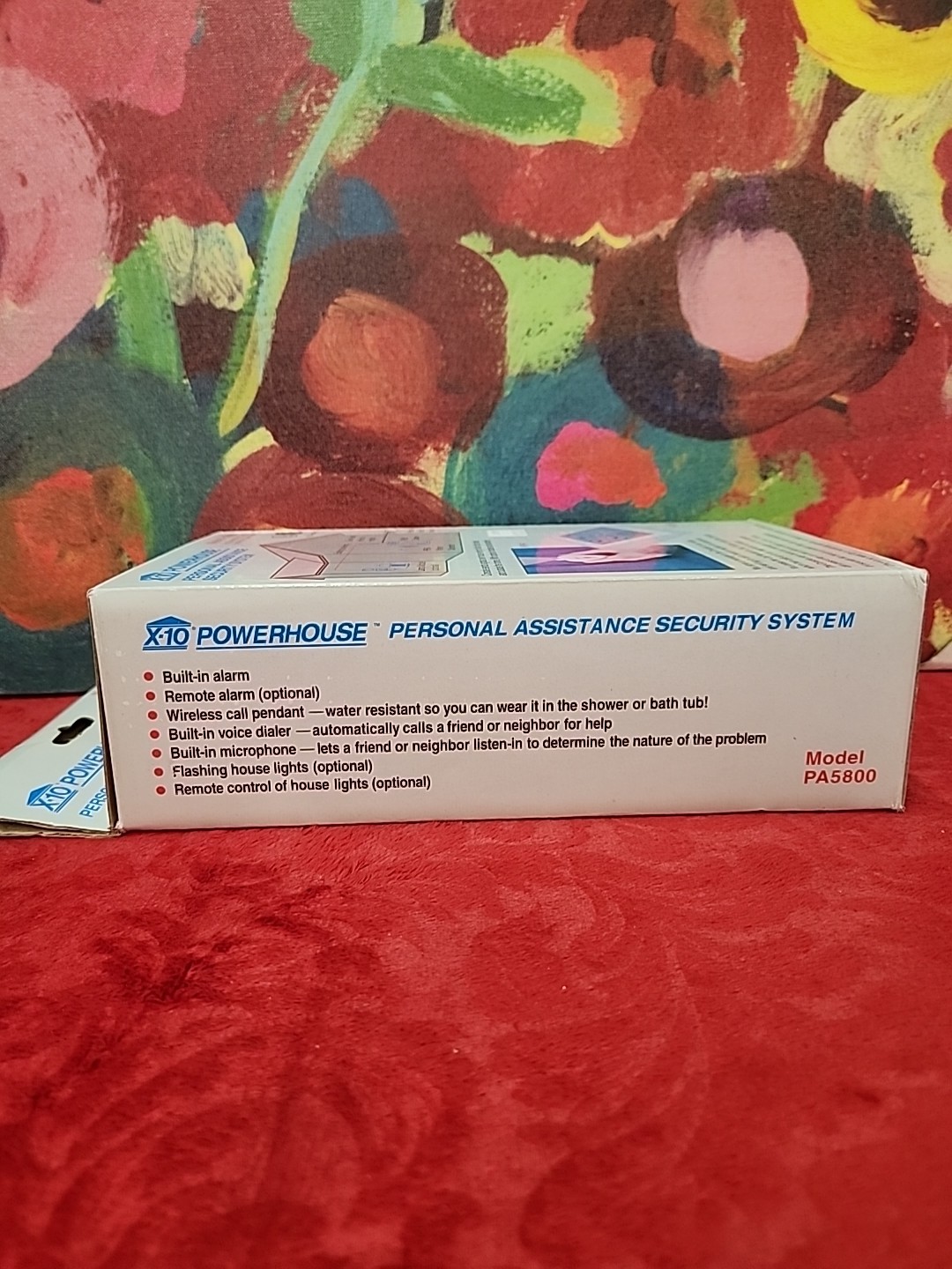 X-10 POWERHOUSE Personal Assistance Security System Call Pendant Console New