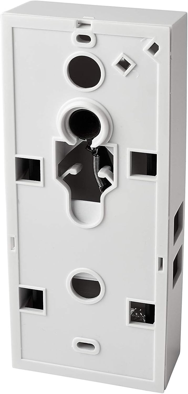 Newhouse Hardware MCHBV Wireless Mechanical Two-Note One Size, White/Brass