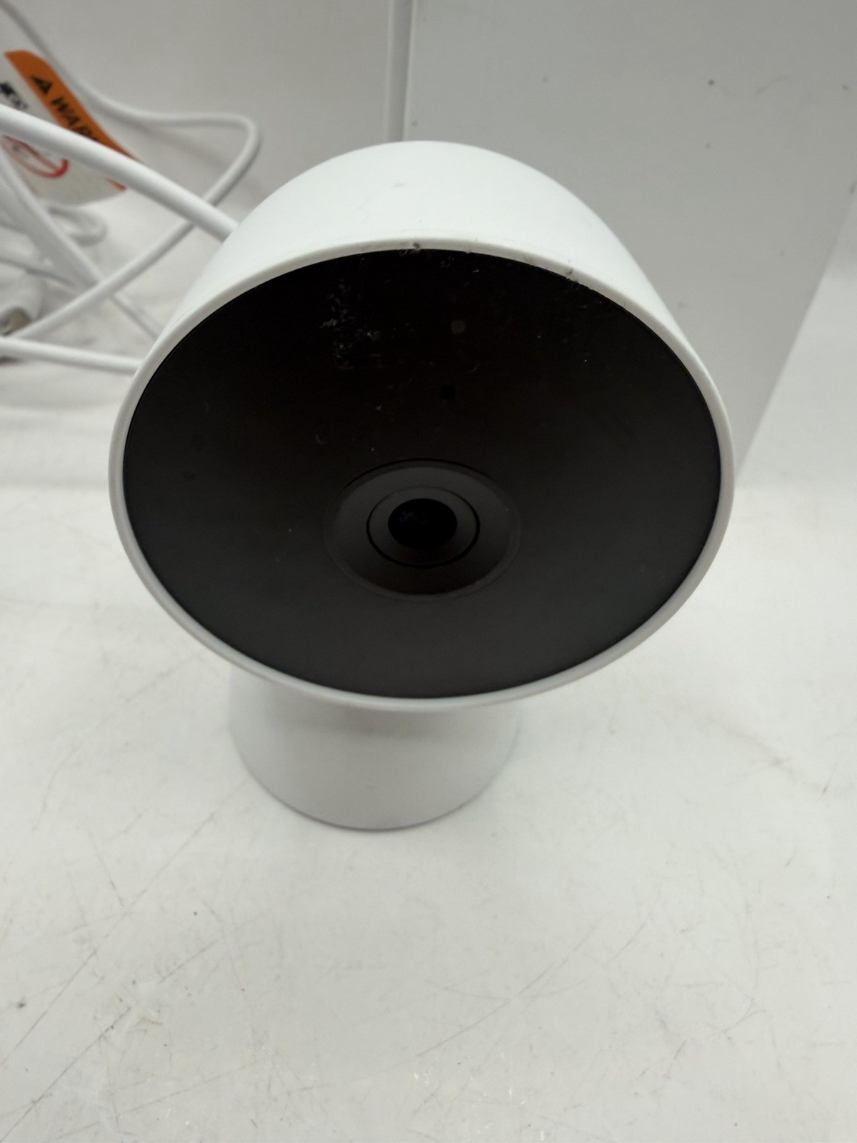 Google Nest Security Cam Indoor 1080p Wired 2nd Gen. GJQ9T White Snow In Box