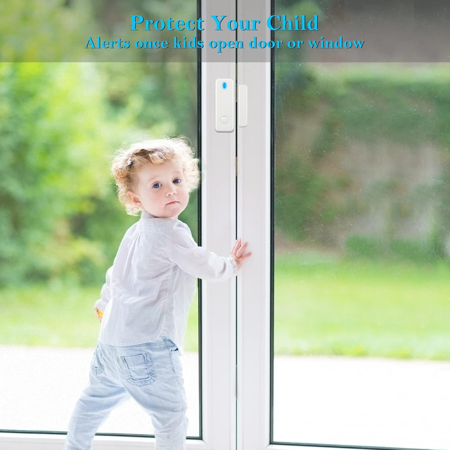 Home Security System, Door Alarm System with Wifi, Alarm Security with Phone APP