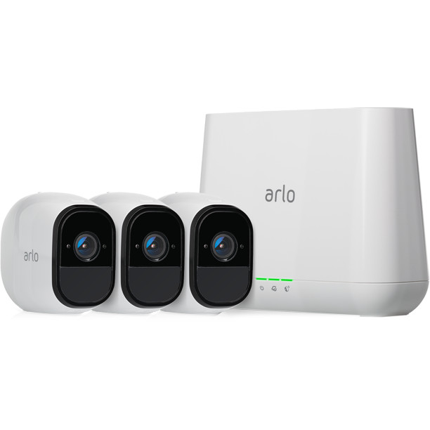 Arlo Pro VMS4330-100NAR 3 Camera HD Security System Free Cloud Retai Boxed