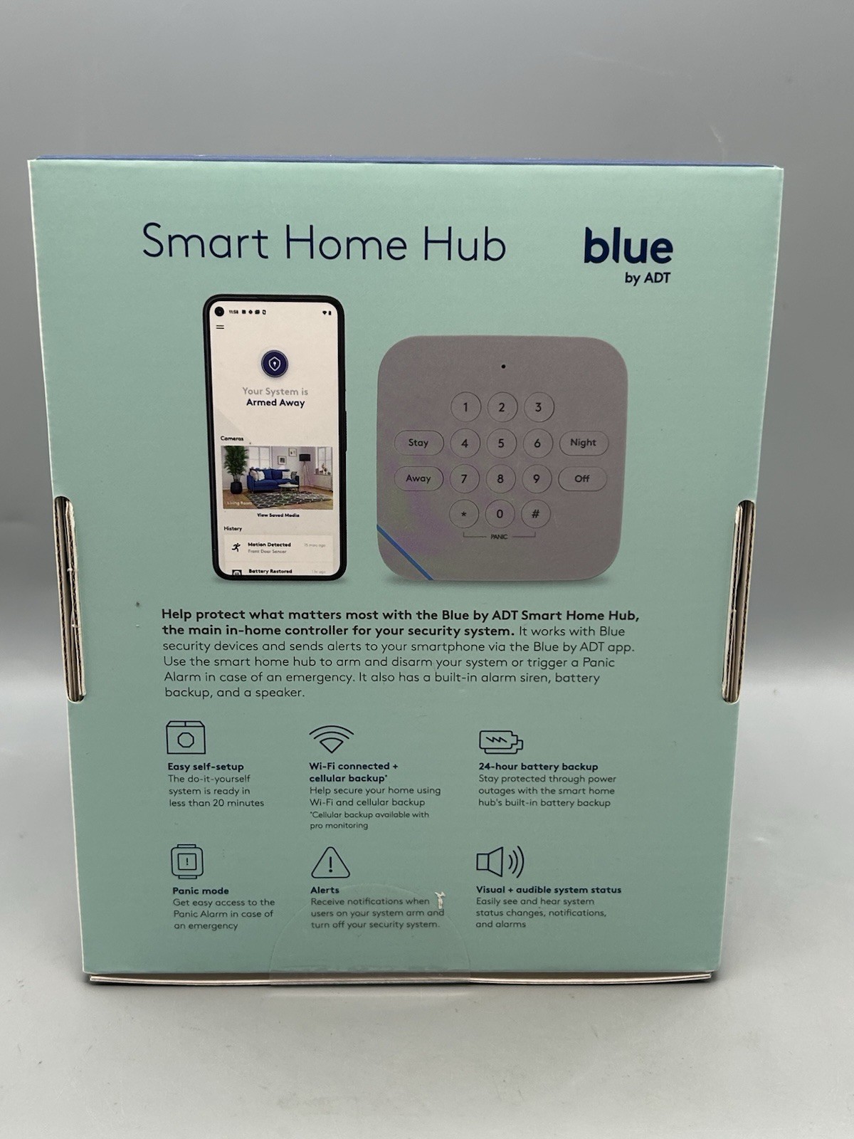 Blue ADT Smart Home Hub S40LR1-01 – Sealed