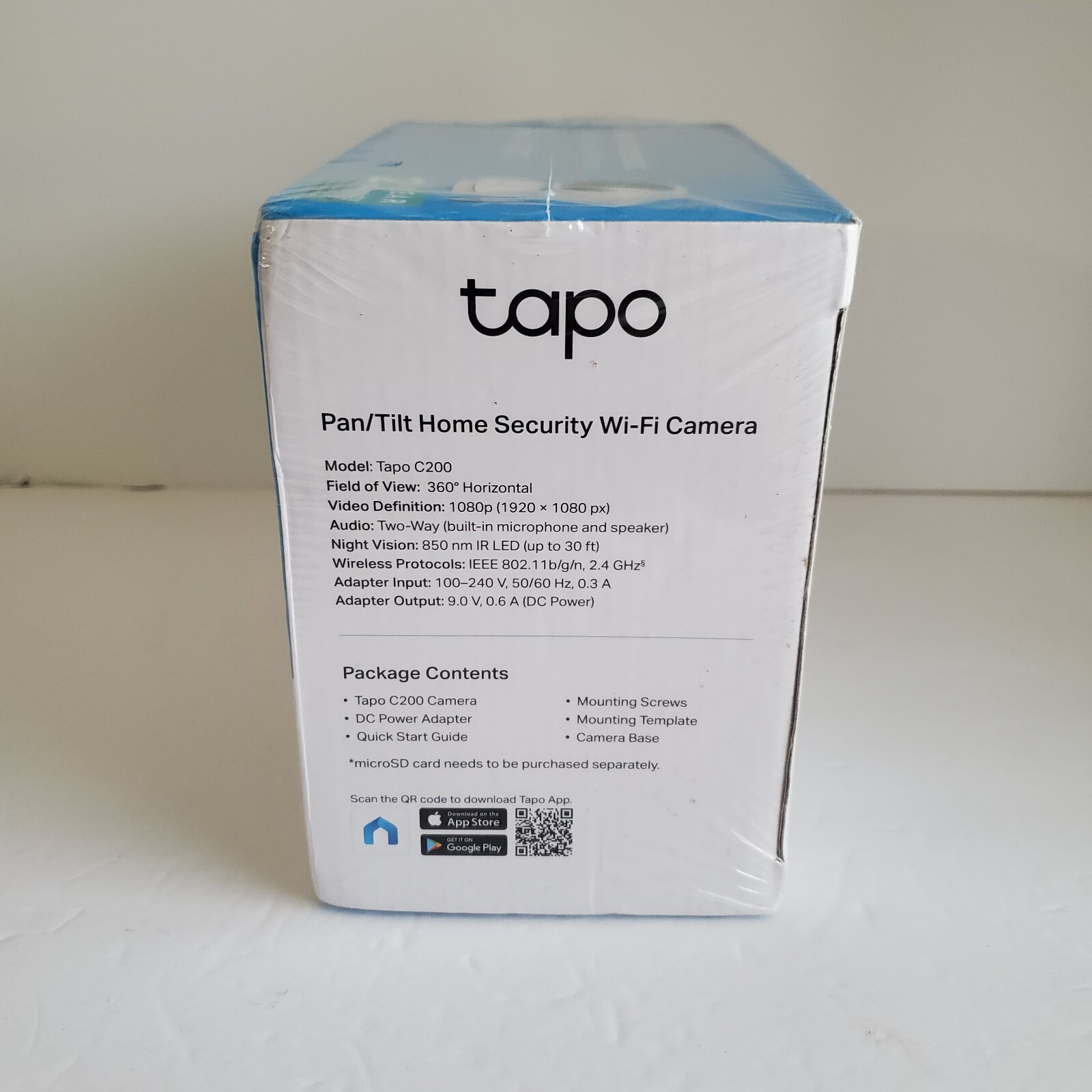 NEW Tp-link 1080p H.264 Pan Tilt Home Security Wi-fi Camera Tapo C200 tapoc200