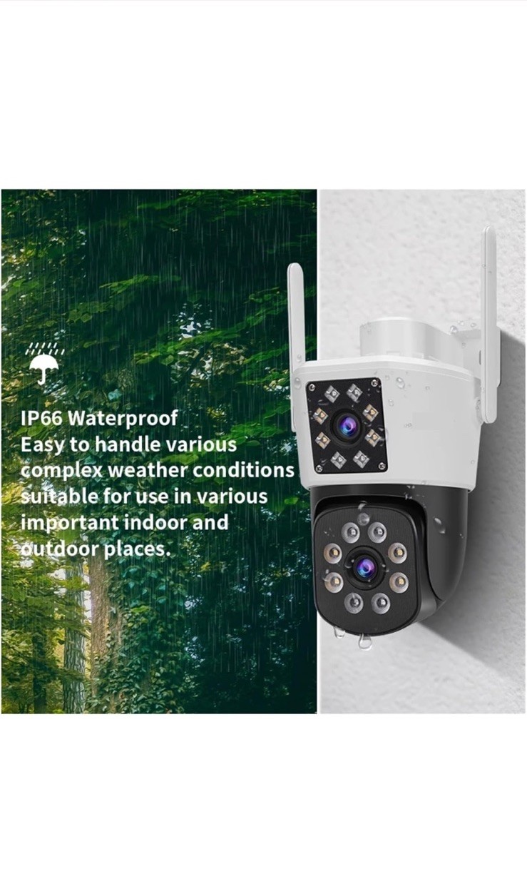 Vstarcam C662DR Dual Lens, Alarm, App Controlled Rated #1 For Day & Night Pictur