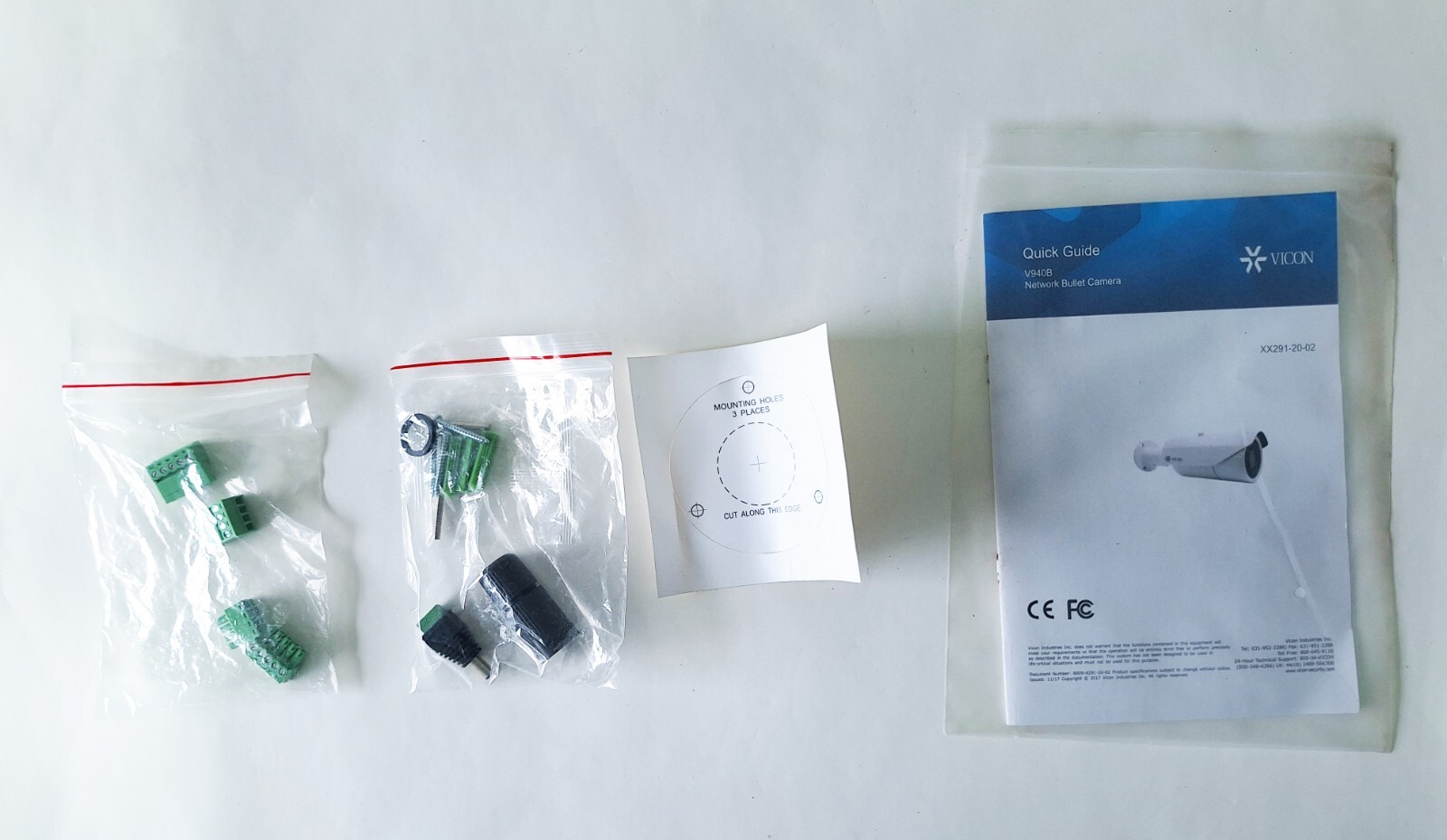 VICON V944B-W312MIR OUTDOOR FIXED NETWORK BULLET CAMERA; 4 MP; H.264/H.265;