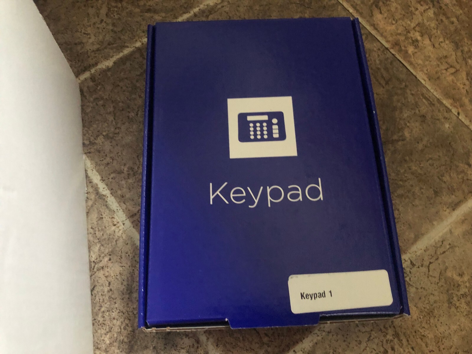 Blue by ADT Security System BASE KEYPAD DOOR/WINDOW SENSORS, MOTION SENSORS N711