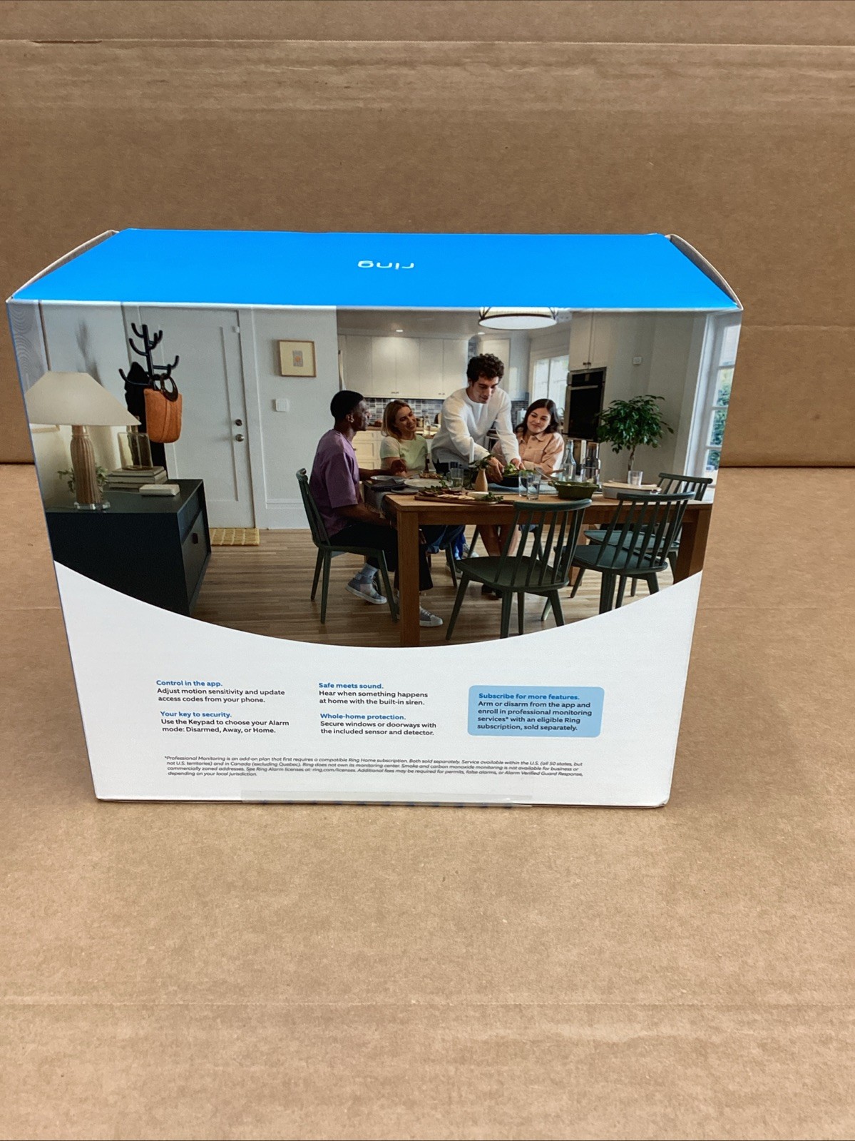 Ring Alarm 5-Piece Home Security Kit White – New In Box