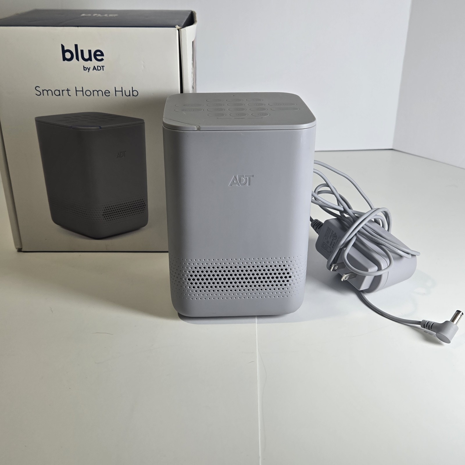 Blue by ADT Smart Home Hub Model S40LR1-01 White. No Instructions Used.