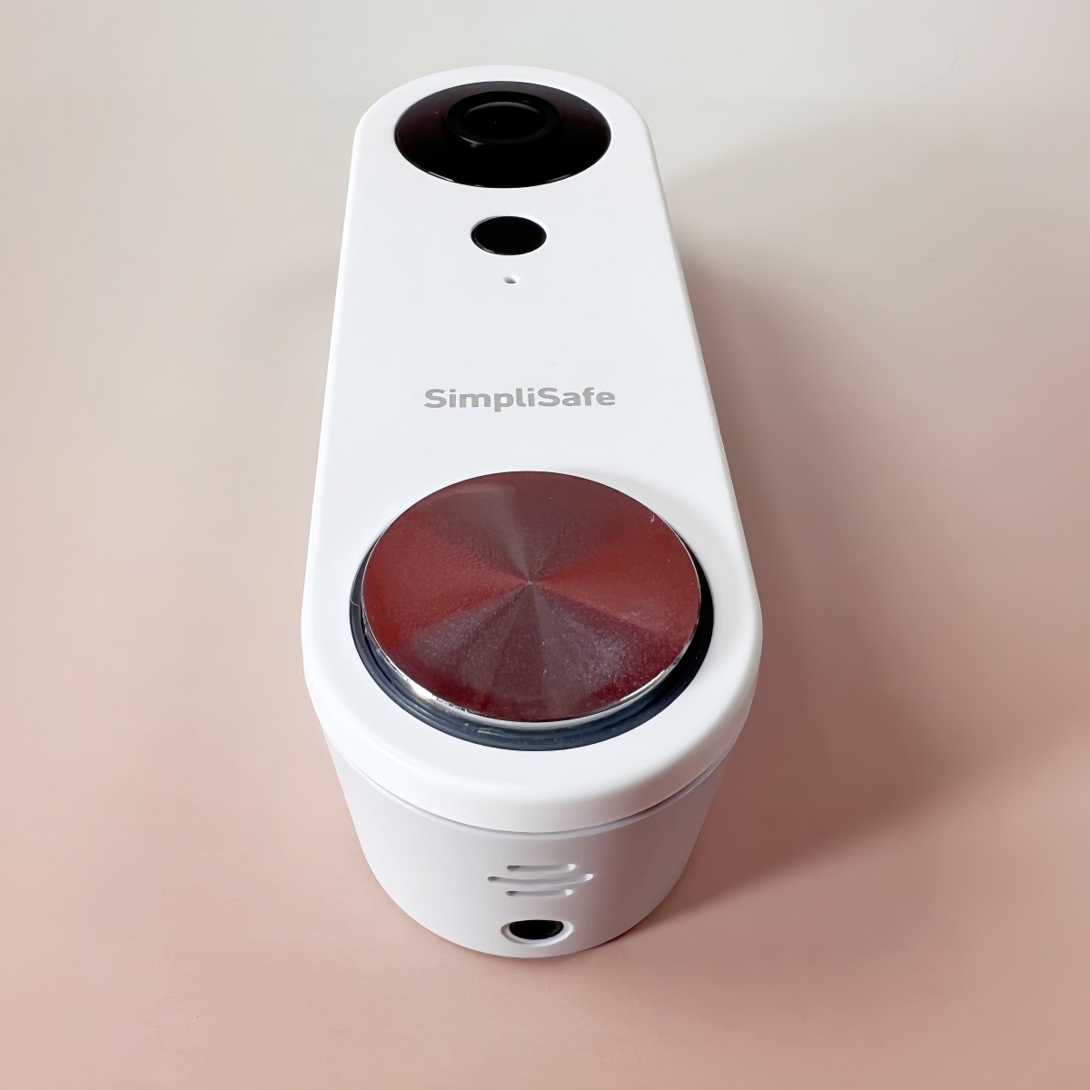 SimpliSafe Pro Smart Doorbell Home Security Wi-Fi Wired Video 1080p SSDB3 White