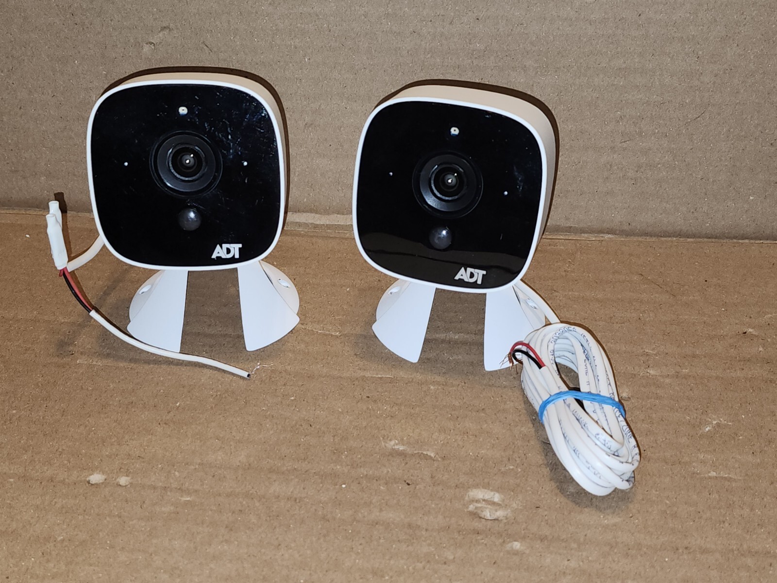 ADT Color Touchscreen Security Panel + 2 ADT Cameras OC845 Outdoor 1080P FHD
