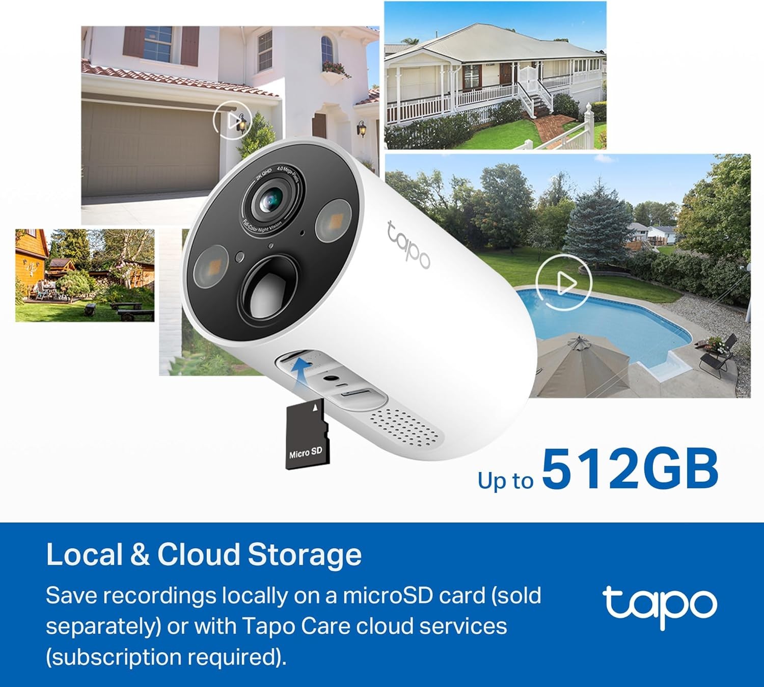 NEW-TP-LINK Tapo C425 Kit 2K QHD