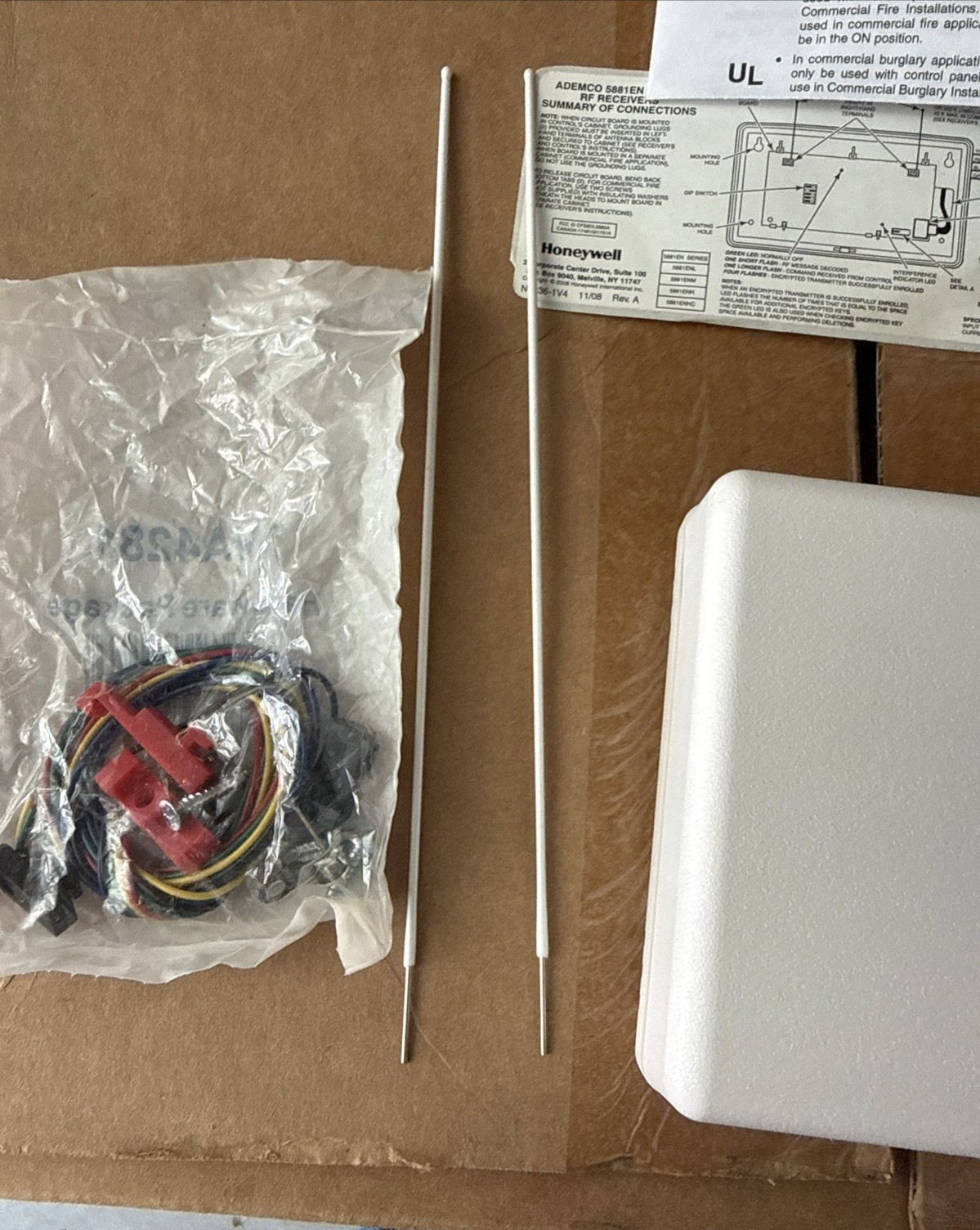 Honeywell 5881ENHC Commercial Wireless Receiver