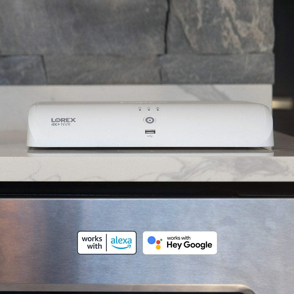 Lorex Classic Fusion Series 4K+ 16 Channel 2TB Wired NVR System with 4K IP Dual