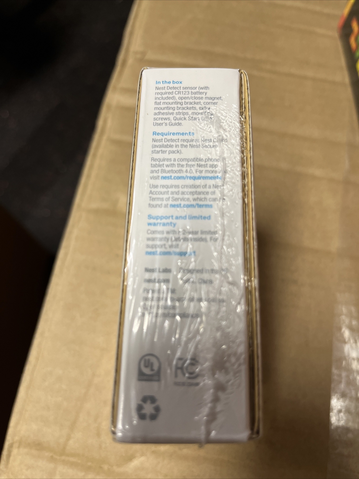 Google Nest Detect Sensor for Doors & Windows H1100WES New Sealed