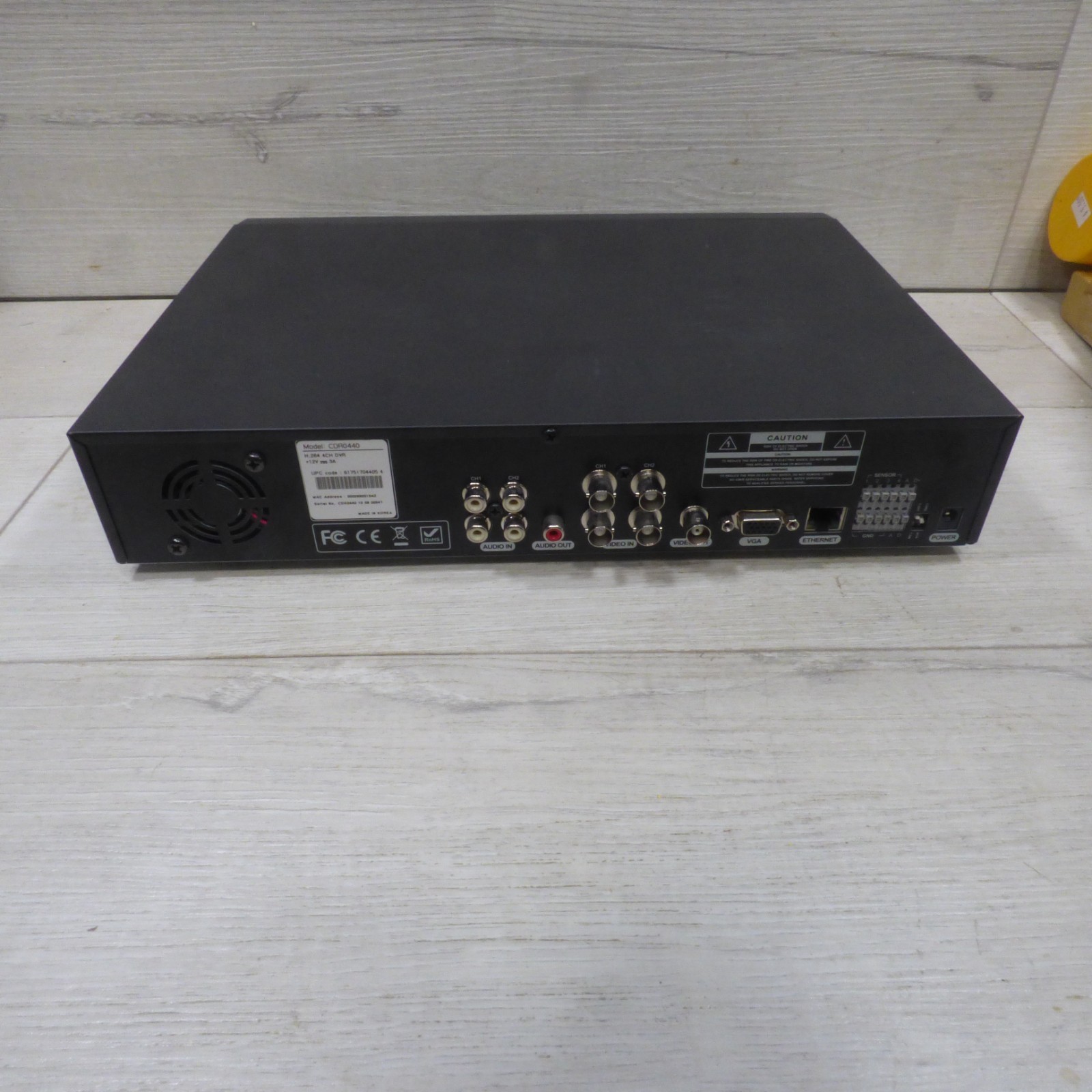 Clover CDR4040 Standalone 4 Channel DVR Digital Video Recorder
