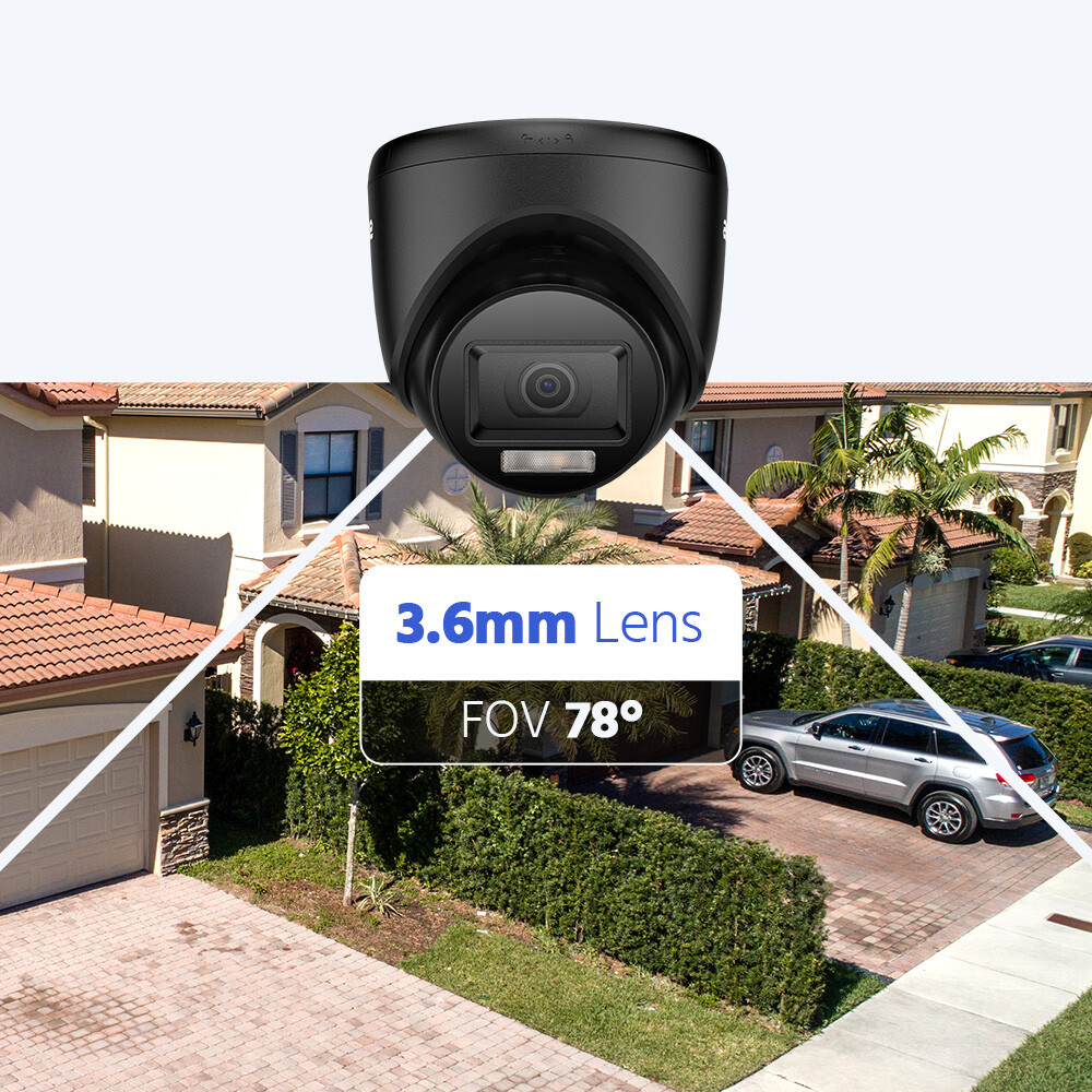 ANNKE 4pcs 1080P Outdoor 4in1 CCTV Smart Security Camera AI Color Night Vision