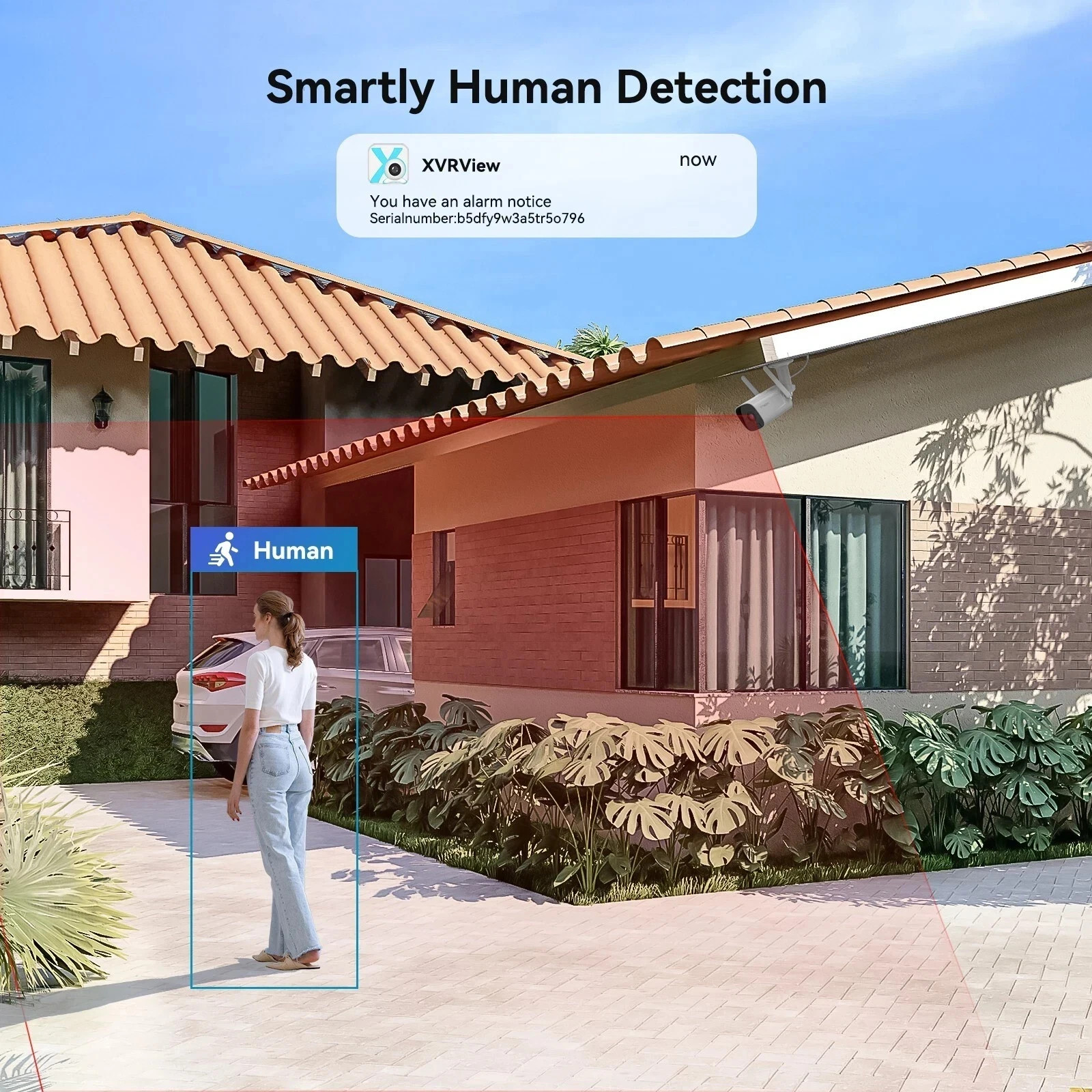 3MP WIFI Surveillance Camera System 10CH NVR Motion Detection for Home Security